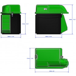 Strygoo Smar Trap rats dimensions